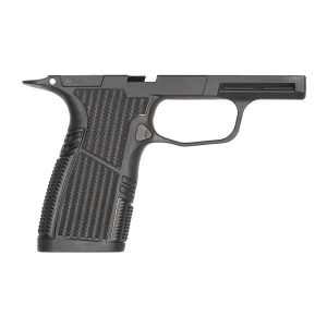 Tyrant Designs Snub Nose Grip Module for Sig Sauer P365 Pistols with Manual Safety Cutout - BLK