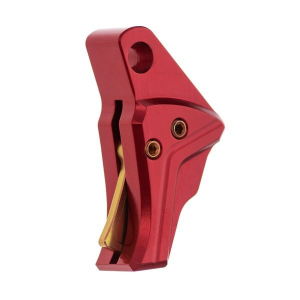 Tyrant Designs I.T.T.S. Trigger for Glock 43, 43x, 48 Pistols (Red, Gold Safety)