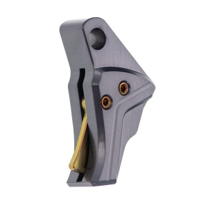 Tyrant Designs I.T.T.S. Trigger for Glock 43, 43x, 48 Pistols (Gray, Gold Safety)