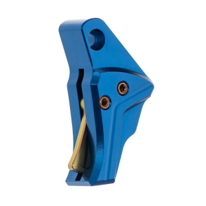 Tyrant Designs I.T.T.S. Trigger for Glock 43, 43x, 48 Pistols (Blue, Gold Safety)