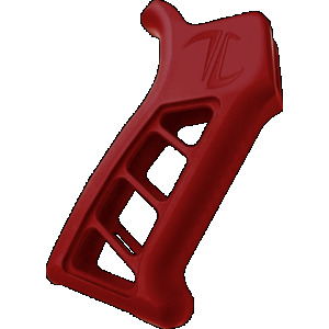 Timber Creek Outdoors Enforcer AR Pistol Grip - Red Anodized