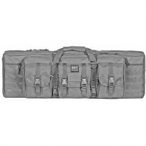 Bulldog Cases Deluxe Tactical Rifle Case 36 Inches - Seal Gray