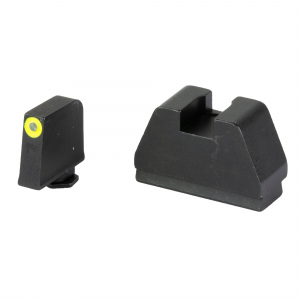 Ameriglo 4XL Optic Compatible Tritium Night Sights - Fits All Glocks Green