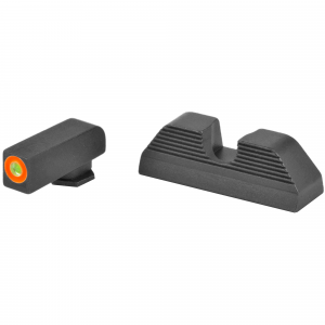 Ameriglo UC Tritium Night Sights For Glocks In 9mm, 40S&W, 357 Sig Orange