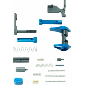 Timber Creek Outdoors AR15 Lower Parts Kit - Blue Anodized