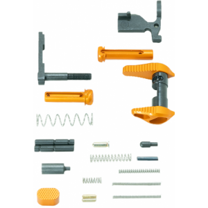 Timber Creek Outdoors AR15 Lower Parts Kit - Orange Anodized