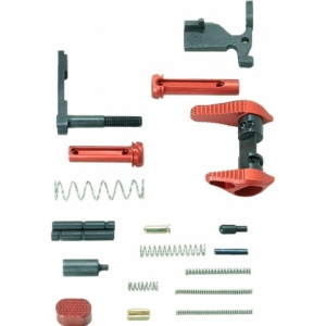 Timber Creek Outdoors AR15 Lower Parts Kit - Red