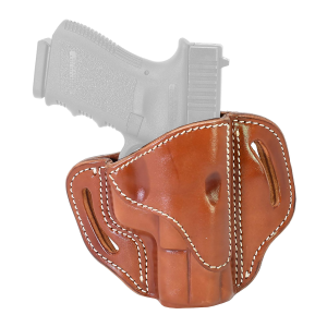 1791 Multi-Gun Right-Handed Leather Belt Holster - Classic Brown
