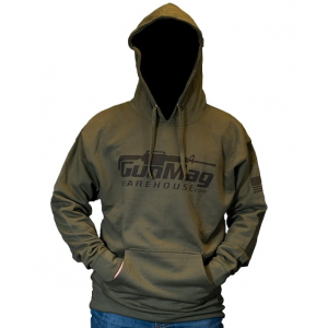 GunMag Premium Cotton Logo Hoodie (ODG M)
