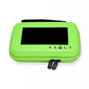 Vault Case Carbon Fiber Nano Mini Case - Green Carbon Fiber