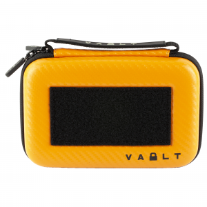 Vault Case Carbon Fiber Nano Mini Case - Orange Carbon Fiber