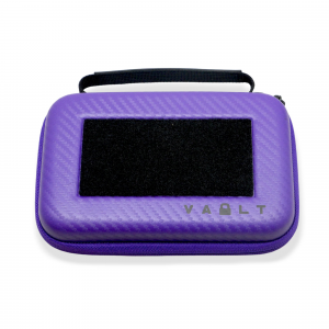 Vault Case Carbon Fiber Nano Mini Case - Purple Carbon Fiber