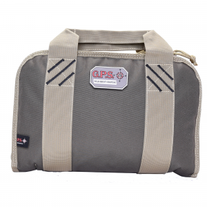 GPS Double Pistol Case with Magazine Storage - Green/Tan