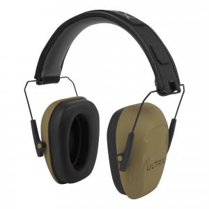Allen ULTRX Shield 23dB NRR Passive Hearing Protection - FDE