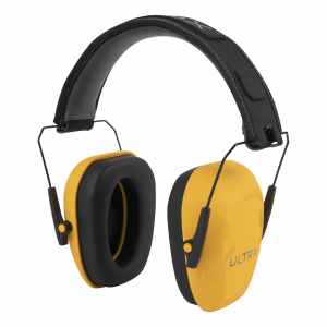 Allen ULTRX Shield 23dB NRR Passive Hearing Protection - Yellow