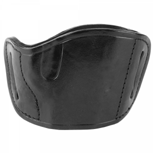 Bulldog Cases Molded Leather Hip Holster fits - Medium Size Handguns