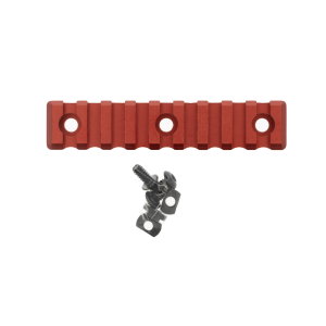 Timber Creek Outdoors M-LOK 9 Slot Picatinny Rail - Red Anodized
