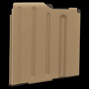 ASC LR/SR 308 / 7.62x51 AR-10 10-Round Stainless Steel Magazine - FDE