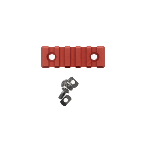 Timber Creek Outdoors M-LOK 5 Slot Picatinny Rail - Red Anodized