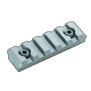 Timber Creek Outdoors M-LOK 5 Slot Picatinny Rail - Tungsten