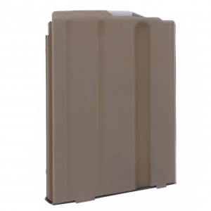ASC AR-15 .224 Valkyrie / 6.8mm SPC 5-Round Stainless Steel Magazine - FDE