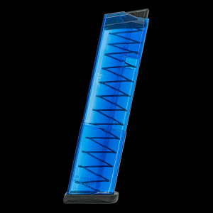 ETS 9mm 12-Round Extended Magazine for Glock 43 Pistols - Blue