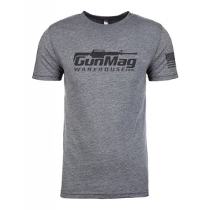 T-Shirt Premium Heather with Black Logo XS