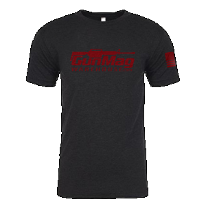 T-Shirt Vintage Black with Red Logo XS