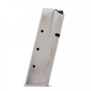 Mec-Gar Browning Hi-Power 9mm 15-Round Nickel Magazine