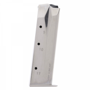 Mec-Gar Ruger P85 / P89 / P93 / P94 / P95 / PC9 9mm 17-Round Nickel Magazine