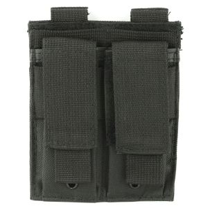 NcSTAR VISM MOLLE Double Pistol Magazine Pouch - Black