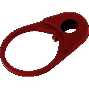 Timber Creek Outdoors Quick Disconnect End Plate - Red Anodized
