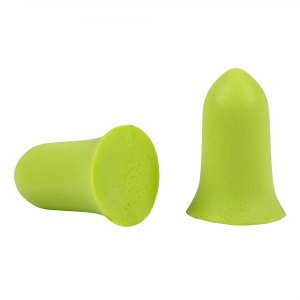 Allen ULTRX Tapered Foam Ear Plugs Lime Green - 25 Pairs