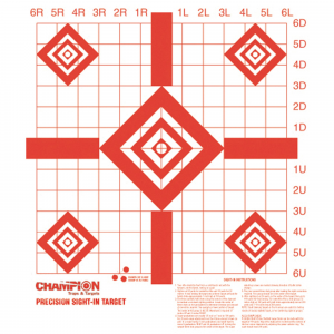 Champion Rimfire Site-In Precision Target - 10-Pack