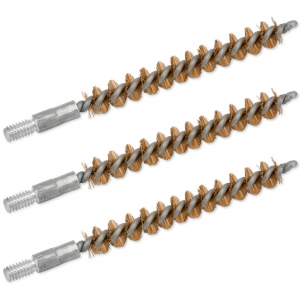 Bore Tech Bronze Rifle Brush 3 Pack - .25 / 6.5MM