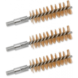 Bore Tech Bronze Pistol Brush 3 Pack - .44 / .45