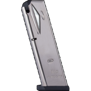 Mec-Gar Beretta 92FS / M9 9mm 15-Round Magazine - Nickel