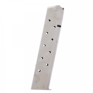Mec-Gar 1911 .45 ACP 11-Round Nickel Magazine