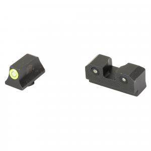 XS Sight Systems R3D 2.0 Suppressor Height Tritium Night Sights for Glock 43 Pistols - Green