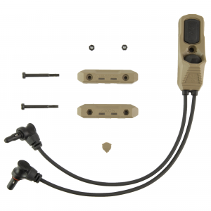 Unity Tactical AXON Dual Button Streamlight / Crane Laser Remote Pressure Pad 7" Picatinny - FDE