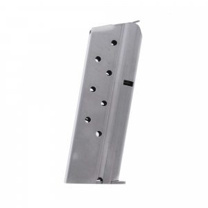 Metalform 1911 Officer .38 Super Stainless Steel 8-Round Magazine w/ Welded Base Plate / Flar Follower