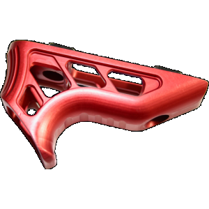 Timber Creek Outdoors M-LOK Enforcer Mini Angled Foregrip - Red Anodized
