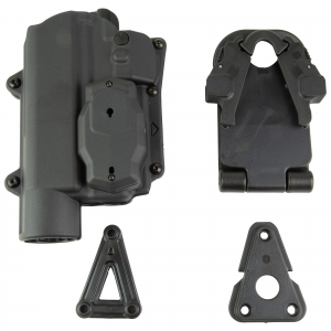Alien Gear Rapid Force II AXON Right-Handed OWB Duty Holster for Glock 17, 19, 22, 45 Pistols with Large Weapon Lights
