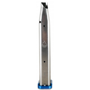 Atlas Gunworks 2011 Competition Stainless Steel 9mm 29-Round 170mm Magazine - Blue