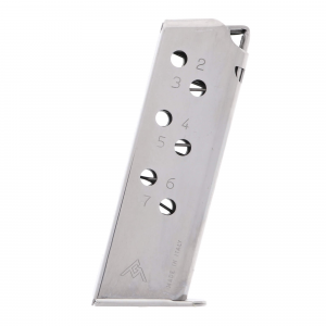 Mec-Gar Walther PPK .32 ACP 7-Round Nickel Magazine