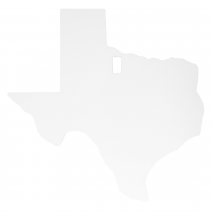 Birchwood Casey AR500 3/8" 1-Hole Texas Silhouette Steel Target