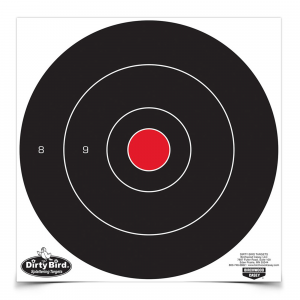 Birchwood Casey Dirty Bird 12" Bullseye Target 12-Pack