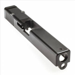 Lone Wolf Arms AlphaWolf Trijicon RMR Optic Ready Stripped Slide for Gen 3 Glock 17 Pistols - BLK