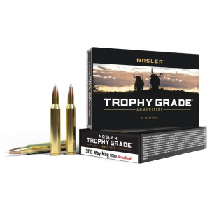 Nosler Trophy Grade 300 Weatherby Mag Ammo 180gr Accubond 20 Rounds