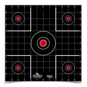 Birchwood Casey 12" Dirty Bird Sight-In Target 12-Pack